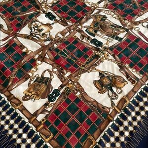 Challis by Berkshire XL wrap scarf 46x46” large